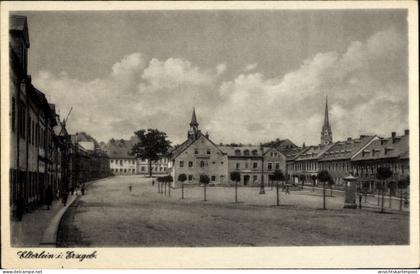 CPA Elterlein im Erzgebirge, Marktplatz