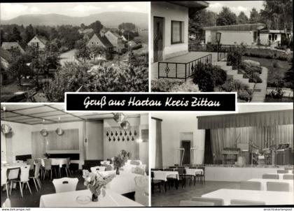 CPA Hartau Zittau in Sachsen, Mühlensteinberg, Fuchskanzel, Heideberg, Bungalowsiedlung Weißbachtal