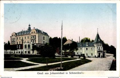 CPA Johannisbad Schmeckwitz Oberlausitz, Teilansicht