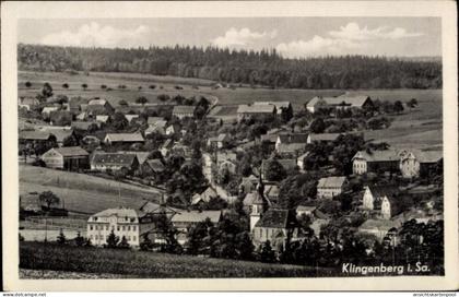 CPA Klingenberg im Erzgebirge Sachsen, Landschaft mit Häusern, Wäldern, Klingenberg i. Sa.