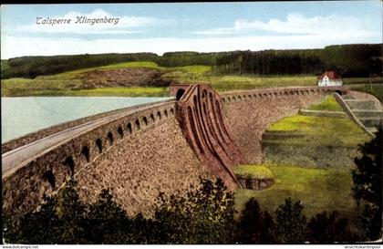 CPA Klingenberg in Sachsen, Talsperre