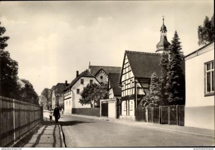 CPA Neukirchen bei Deutschenbora Reinsberg in Sachsen, Straßenpartie