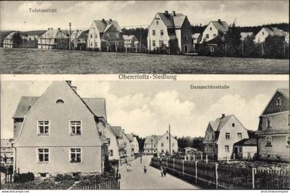 CPA Obercrinitz Crinitzberg in Sachsen, Siedlung, Damaschkestraße