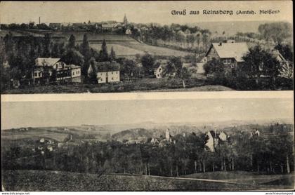CPA Reinsberg in Sachsen, Gesamtansicht des Ortes