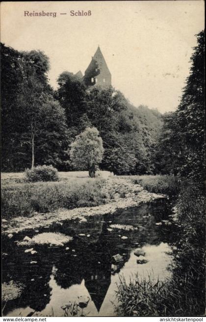 CPA Reinsberg in Sachsen, Schloss, Wasserpartie