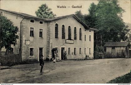 CPA Wurbis Crostau Schirgiswalde Kirschau in Sachsen, Gasthof