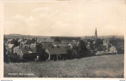 Gersdorf Bez. Chemnitz Kirche Postkarte AK