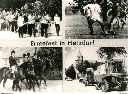 Hetzdorf Halsbruecke Erntefest Fussball