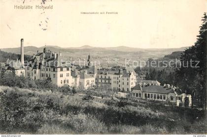 Hohwald Sachsen Heilstaette Hohwald Panorama