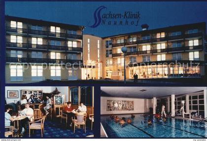 Naunhof Leipzig Sachsen Klinik Hallenbad Nachtaufnahme
