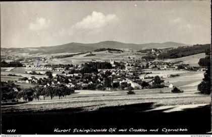 Photo CPA Schirgiswalde, Panorama, Crostau, Czorneboh