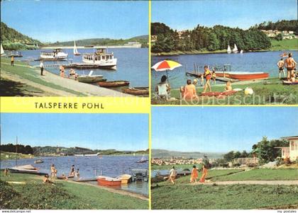 Poehl Vogtland Talsperre Poehl Teilansichten