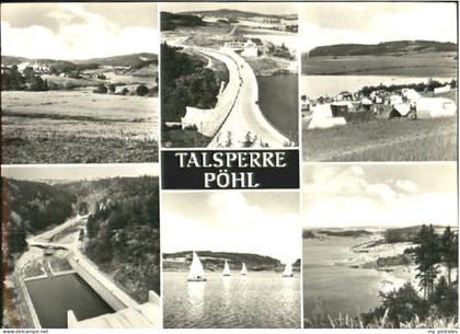 Poehl Vogtland Talsperre Poehl  x 1968