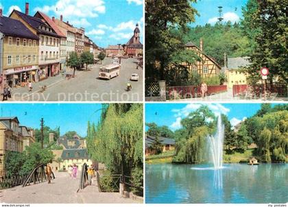 Schmoelln-Putzkau Marktplatz Aussichtsturm Brueckenplatz Brauereiteich
