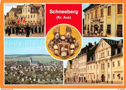 Schneeberg Erzgebirge Museum Wappen Musikkorps Bergstadt Schneeberg