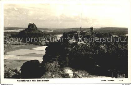 Schoena Elbe Zirkelstein Kaiserkrone