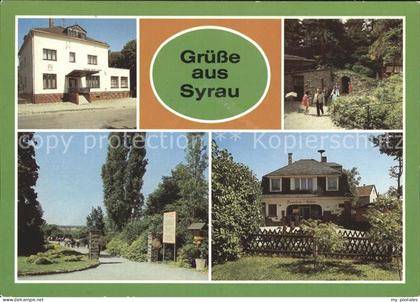 Syrau Vogtland Gaststaette Haus Vogtland Drachenhoehle Parkanlage Drachenhoehle