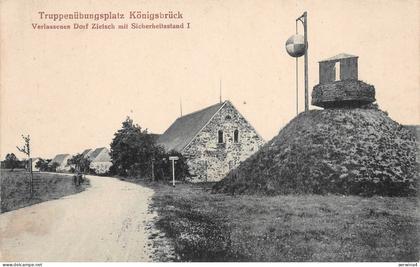 Truppenübungsplatz Königsbrück Verlassenes Dorf Zietsch AK