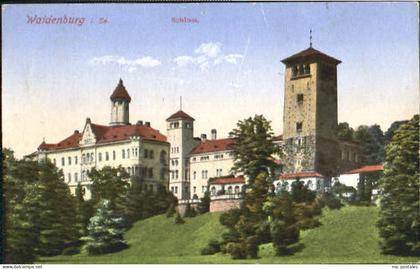 Waldenburg Sachsen Waldenburg Schloss  x 1934