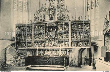 Salzwedel Altar der St Marienkirche