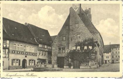 Sangerhausen Suedharz Sangerhausen Rathaus x 1930