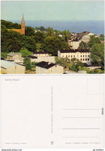 Ansichtskarte Sassnitz Saßnitz Panorama-Ansichten 1984