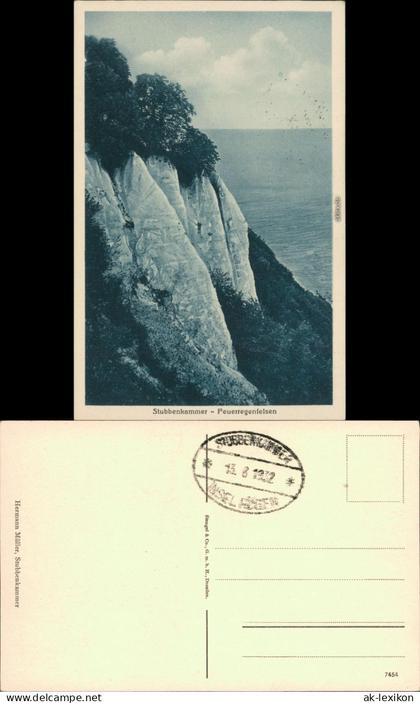 Ansichtskarte Stubbenkammer-Sassnitz Saßnitz Stubbenkammer 1932