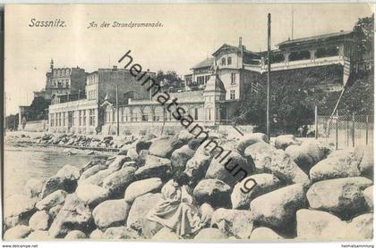 Sassnitz - An der Strandpromenade