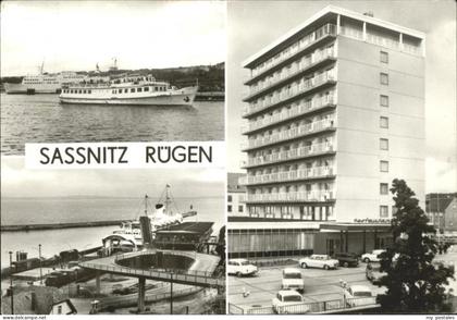 Sassnitz Ostseebad Ruegen Faehrbahnhof Ruegen Hotel
