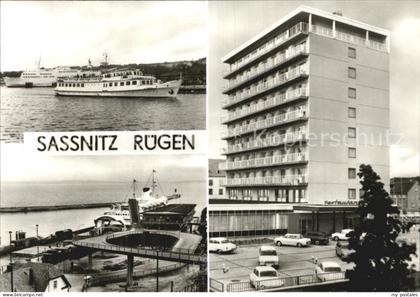 Sassnitz Ostseebad Ruegen Hafen Faehrbahnhof Ruegen Hotel