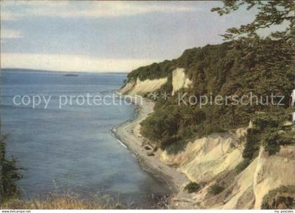 Sassnitz Ostseebad Ruegen Kreidefelsen Ruegen Uferpartie