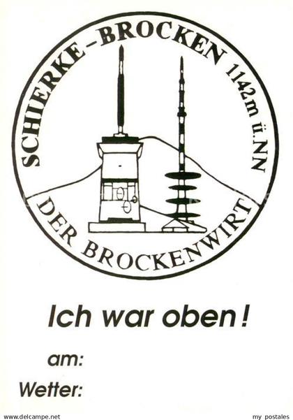 Schierke Harz Brockenwirt