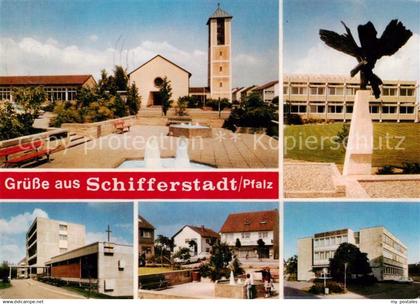 Schifferstadt Ev Gemeindezentrum Real Schule Altersheim Konrad Adenauer Platz Ne