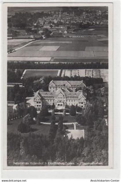 39075056 - Fliegeraufnahme vom Sanatorium Birkenhof bei Greiffenberg / Gryfów Slaski - Kreis Loewenberg / Lwówek Slaski