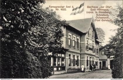 CPA Garstedt Norderstedt, Gasthaus Zur Ohe, Emil Hüttmann