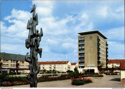 CPA Harksheide Norderstedt Schleswig Holstein, Platz vor dem Rathaus