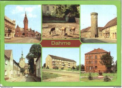 Dahme Ostseebad Dahme Rathaus Tierpark Turm  x 1970