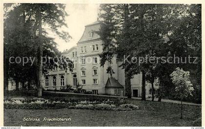 Friedrichsruh Aumuehle Schloss Friedrichsruh