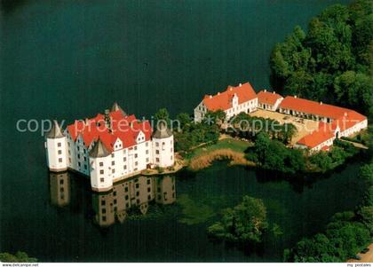 Gluecksburg Ostseebad Fliegeraufnahme Schloss Gluecksburg