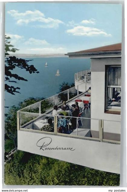 Gluecksburg Ostseebad Gluecksburg Ostsee Restaurant Cafe Rosenterasse