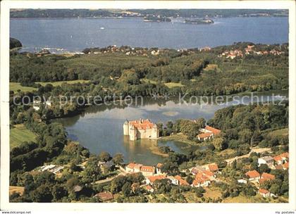 Gluecksburg Ostseebad Schloss Gluecksburg Fliegeraufnahme
