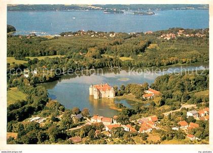 Gluecksburg Ostseebad Schloss Gluecksburg Fliegeraufnahme