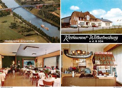 Wilhelmsburg Schleswig-Holstein Restaurant Wilhelmsburg Hochbruecken Gruenenthal