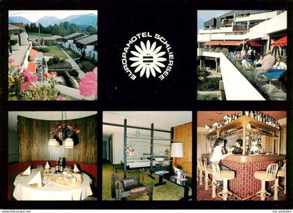 Schliersee Ferien und Wohnpark Schliersee Europahotel Gastraeume Bar Terrasse