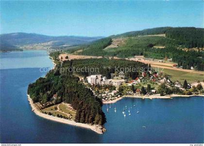 Schluchsee Schluchsee Campingplatz-Wolfsgrund Segelboote Halbinsel Hochschwarzwa