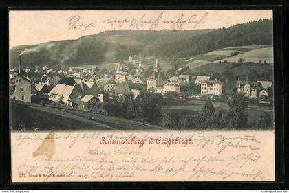 AK Schmiedeberg / Erzgeb., Gesamtansicht