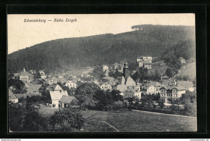 AK Schmiedeberg / Sächs. Erzgeb., Gesamtansicht