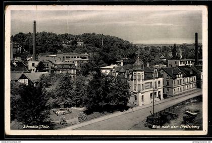 AK Schmölln i. Thür., Blick nach dem Pfefferberg