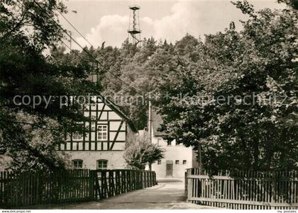Schmoelln Thueringen Blick zum Aussichtsturm