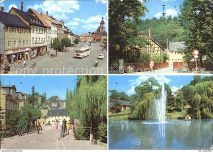 Schmoelln Thueringen Marktplatz Aussichtsturm
